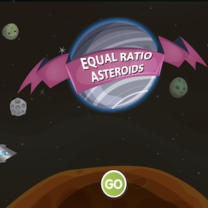 Equal Ratio Asteroids