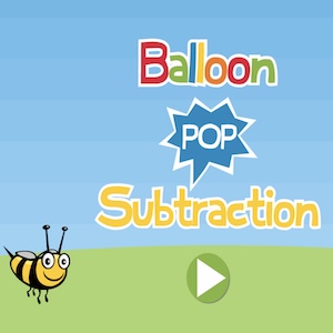 bloon pop subtraction