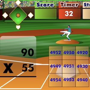 Batter S Up Base Ball Multiplication