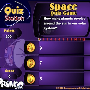 Space Quiz Game